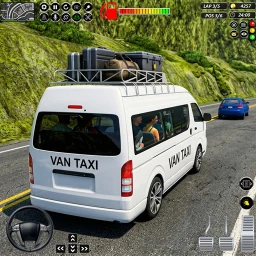City Van Driving Sim Bus Game のアイコン